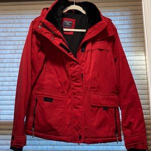 Abercrombie women jacket with hoodie